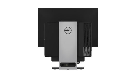 Dell OSS21 - Support pour moniteur/ordinateur de bureau - 19"-27" - argent platine