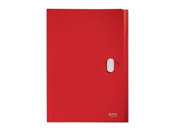 1 Trieur extensible Leitz en PP recyclé - 6 compartiments - Rouge