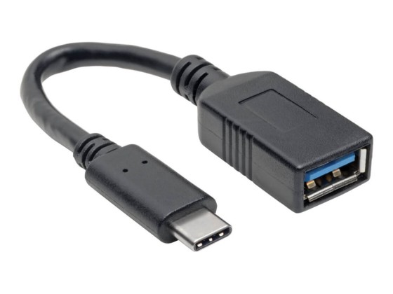 EATON TRIPPLITE USB-C to USB-A Adapter M/F USB 3.1 Gen 1 5 Gbps USB-IF Certified Thunderbolt 3 Compatible 6p 15.24cm