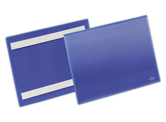 1 Boite de 50 Pochettes logistiques A5 paysage bleu foncé