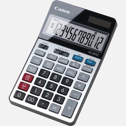 Canon HS-20TSC - Calculatrice de bureau - 12 chiffres - panneau solaire, pile