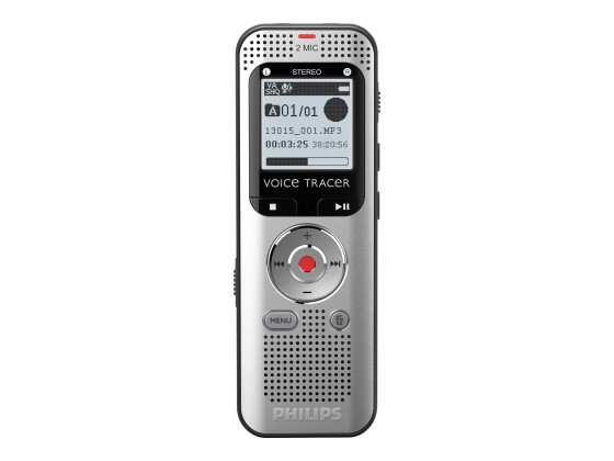 1 Enregistreur audio DVT2015 PHILIPS gris