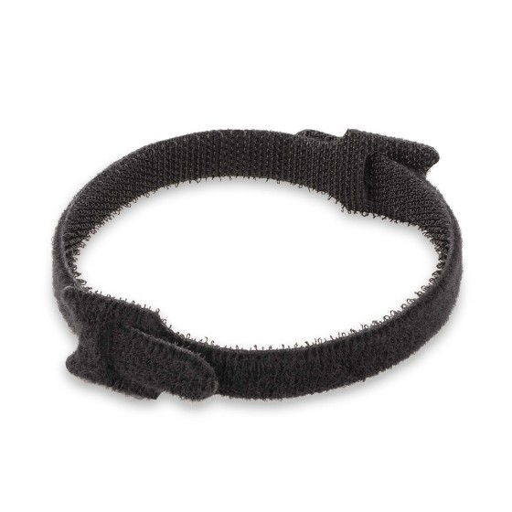 StarTech.com Attaches de Câbles Auto-Agrippantes de 15cm - Noir - Lot x50 - Attache câble - crochet et boucle - 15 m - noir (pack de 50)