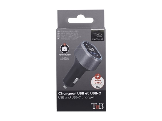 1 Chargeur allume cigares USB