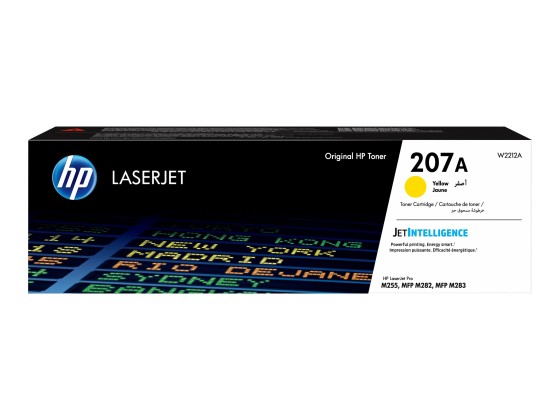 HP 207A - Jaune - originale - LaserJet - cartouche de toner (W2212A)