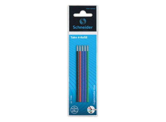 1 Recharge pour styloe bille Schneider take 4