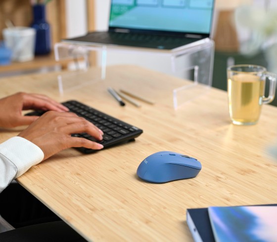 TRUST MYDO Silent Wireless Mouse Blue