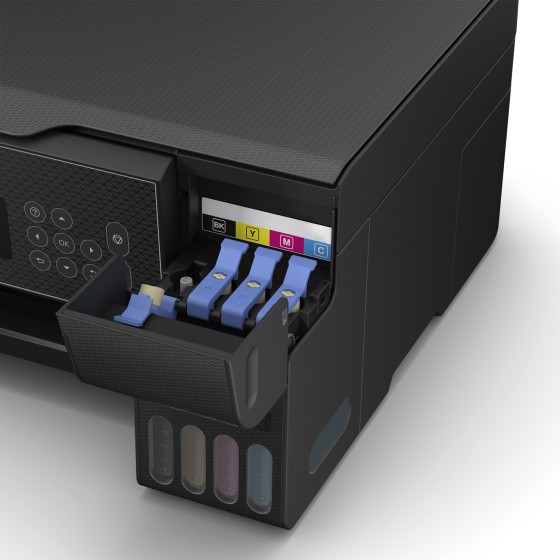 EPSON EcoTank ET-2870 MFP colour ink-jet ITS A4 10ppm print 100 sheets USB Wi-Fi black