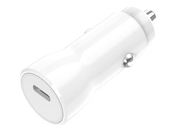 1 Chargeur voiture USB-C + câble Lightning 1M