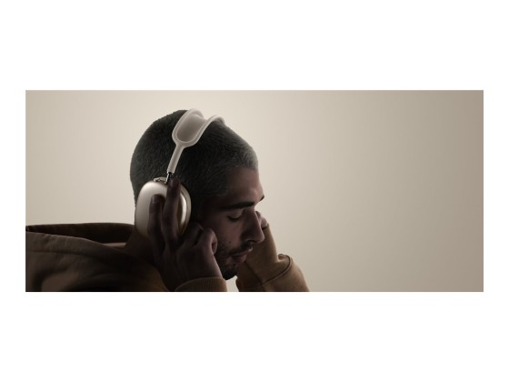 Apple AirPods Max - 2e génération - écouteurs avec micro - circum-aural - Bluetooth - sans fil - Suppresseur de bruit actif - lumière des étoiles