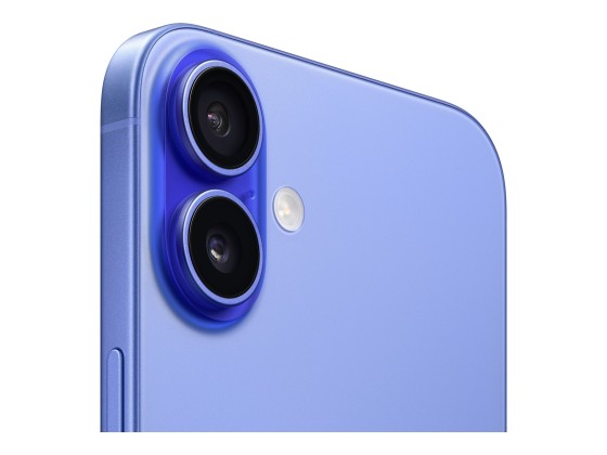 Apple iPhone 16 Plus - 5G smartphone - double SIM / Mémoire interne 512 Go - écran OEL - 6.7" - 2796 x 1290 pixels - 2x caméras arrière 48 MP, 12 MP - front camera 12 MP - bleu d'outremer