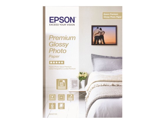 EPSON PREMIUM brillant photo  papier inkjet 250g/m2 A2 25 feuilles pack de 1