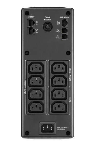 APC Back UPS Pro BR 1300VA 8 Outlets AVR LCD Interface