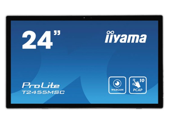 iiyama ProLite T2435MSC-B2 écran plat de PC 59,9 cm (23.6") 1920 x 1080 pixels Full HD LED Écran tactile Noir