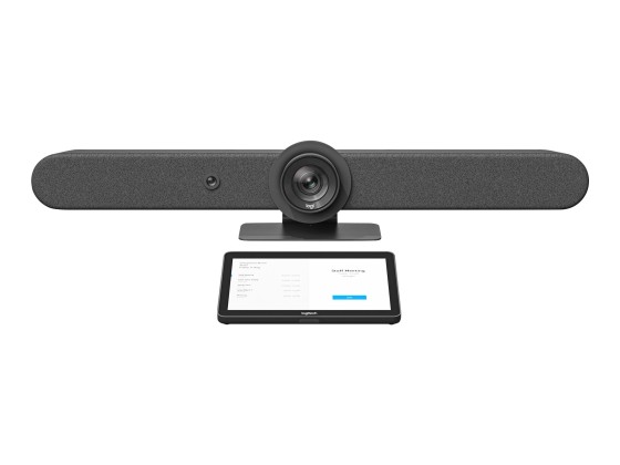 Bundle LOGITECH Rally Bar - GRAPHITE - USB - PLUGC - EMEA - TAP Cat5e Kit - excluding PC