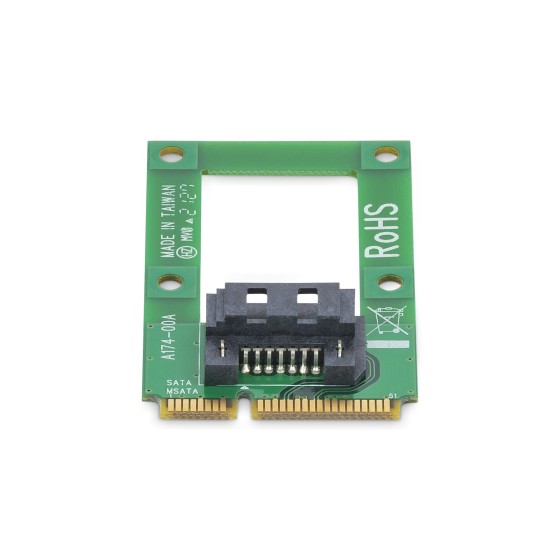 StarTech.com Adaptateur mSATA vers DD / SSD SATA 2,5" ou 3,5" - Carte Convertisseur Mini SATA à SATA pour DD / SSD - Contrôleur de stockage - 1 Canal - mSATA - SATA 6Gb/s