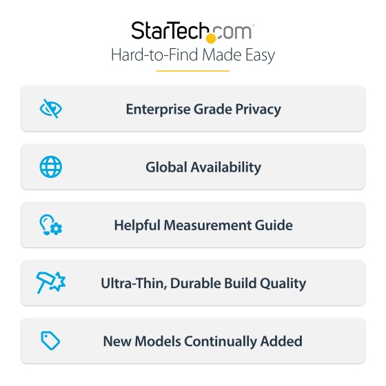 StarTech.com Filtre de Confidentialité à 4 Directions pour Surface Pro 8/9/X 13 pouces, pour Portrait/Paysage, Écran de Protection Surface, +/- 30 Degrés de Vue, Filtre Anti Lumière Bleue (51 %), Anti-Reflet