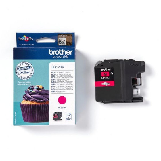 Brother LC123M - Cartouche d'encre originale – Magenta