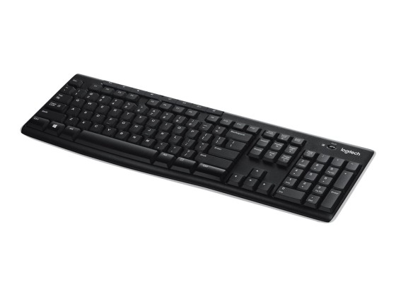 Logitech Wireless Keyboard K270 clavier Maison RF sans fil AZERTY Français Noir