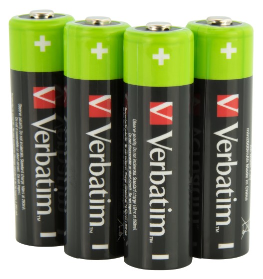 Verbatim Premium - Batterie 4 x AA / HR6 - NiMH - (rechargeables) - 2500 mAh