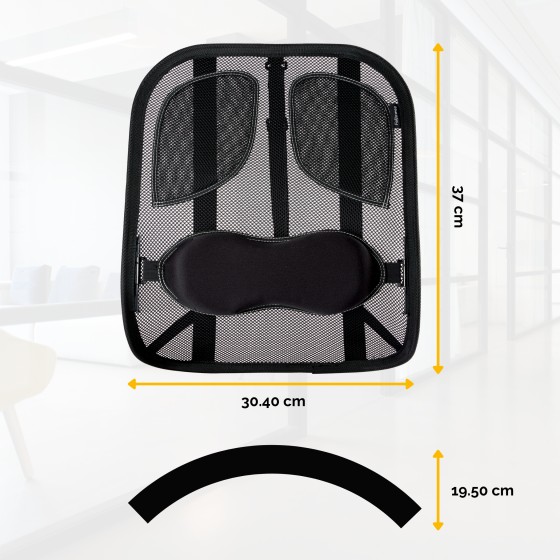 FELLOWES PROFESSIONAL MESH BACK SUPPORT
