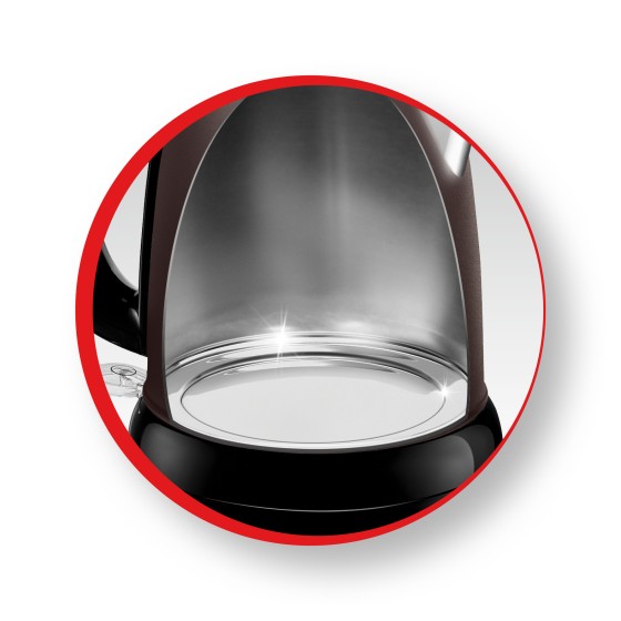 Moulinex BY540D bouilloire 1,7 L 2400 W Acier inoxydable