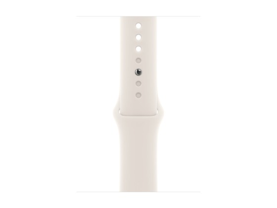 Apple Watch Series 10 (GPS + Cellular) - 46 mm - titane doré - montre intelligente avec bande sport - fluoroélastomère - droit - taille du bracelet : S/M - 64 Go - LTE, Wi-Fi 4, UWB, Bluetooth - 4G - 41.7 g