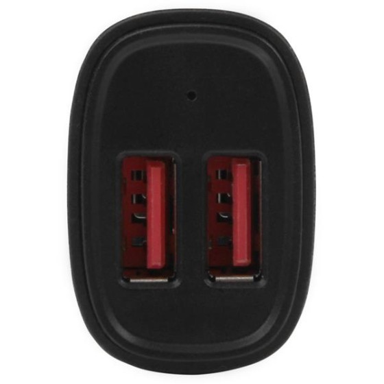 StarTech.com Chargeur de voiture double USB - Adaptateur allume cigare à 2 ports USB - Haute puissance (24 W/4,8 A) - Blanc - Adaptateur d'alimentation pour voiture - 24 Watt - 4.8 A - 2 connecteurs de sortie (USB) - noir - pour P/N: USBLT1MW, USBLT1MWS,