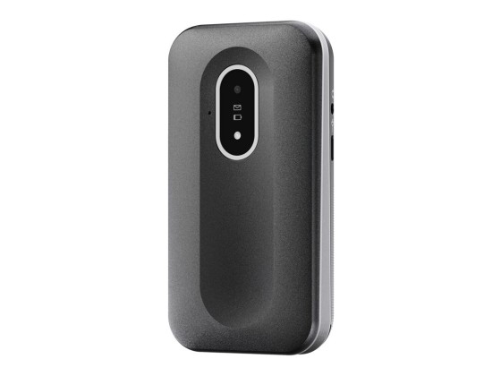 DORO Leva L20 - 4G téléphone de service - RAM 64 Mo / Mémoire interne 128 Mo - microSD slot - écran LCD (TFT) - 320 x 240 pixels (60 Hz) - rear camera 2 MP - blanc et noir