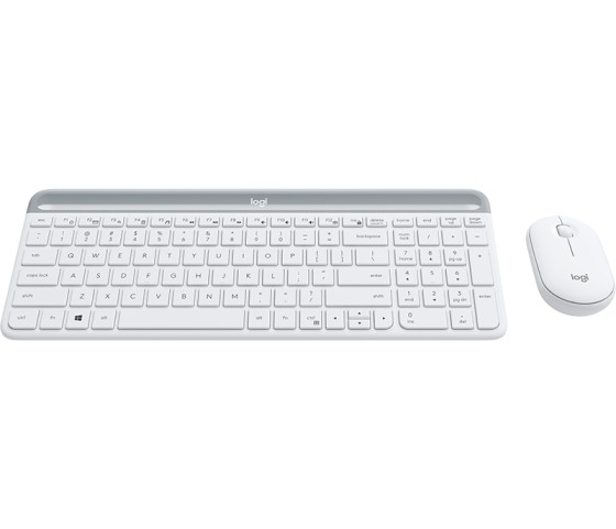 Logitech MK470 clavier Souris incluse Bureau RF sans fil AZERTY Français Blanc