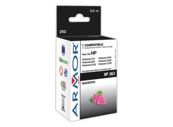 1 Cartouche d'encre OWA compatible HP 363 magenta
