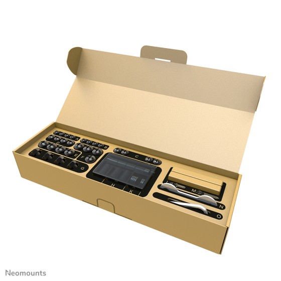 NEOMOUNTS WL40S-910BL16 Support de pilier pour écran 40-70p - orientable - diam. 25-100 cm