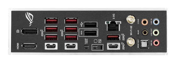 ASUS ROG Strix X670E-F Gaming WiFi - Carte-mère - ATX - Socket AM5 - AMD X670E Chipset - USB-C 3.2 Gen 2x2, USB 3.2 Gen 1, USB-C 3.2 Gen2, USB 3.2 Gen 2 - 2.5 Gigabit LAN, Wi-Fi 6, Bluetooth - carte graphique embarquée (unité centrale requise) - audio HD