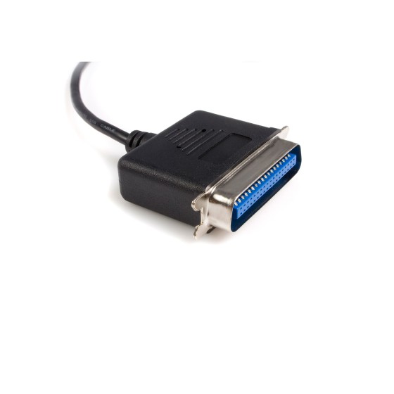 StarTech.com Câble Adaptateur de 1.80m USB vers 1 Port Parallèle pour Imprimante - Mâle Mâle - Adaptateur parallèle - USB 2.0 - IEEE 1284