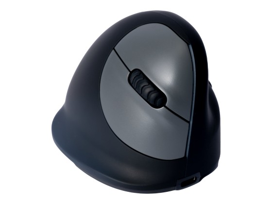 R-Go Tools Souris Ergonomique R-Go HE Break avec logiciel de pause, droiter, petit (longueur de la main < 165 mm), filaire, noir