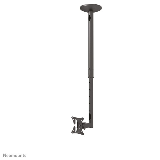 NEOMOUNTS FPMA-C050BLACK Support de plafond pour écran de 10-30p - h 60-85 cm