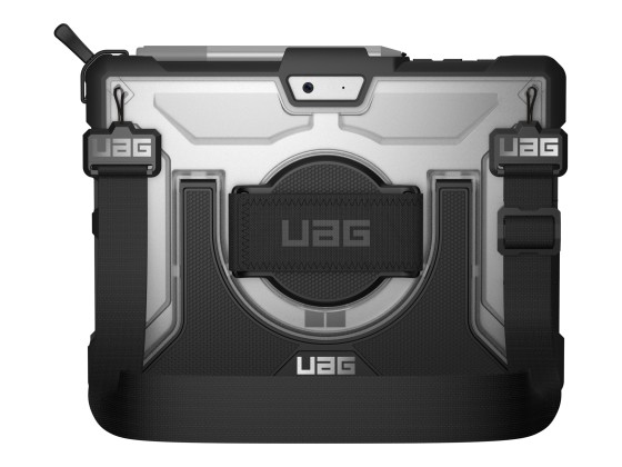 UAG Case for Microsoft Surface Go 3/Go 2/Go [10.5-inch] w/ Handstrap - Plasma Ice - Coque de protection pour tablette - robuste - caoutchouc - glacé - pour Microsoft Surface Go, Go 2, Go 3, Go 4