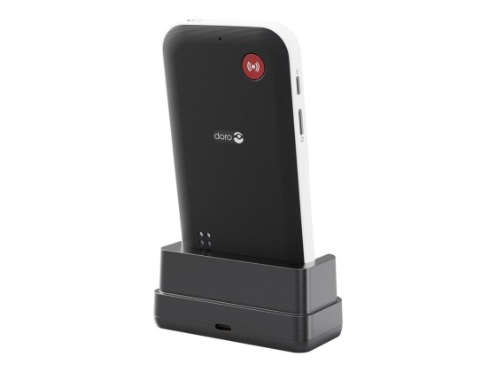 DORO Leva X10 - 4G téléphone de service - RAM 64 Mo / Mémoire interne 128 Mo - microSD slot - 320 x 240 pixels (60 Hz) - blanc et noir