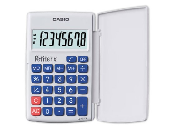 1 Calculatrice casio petite FX blanche