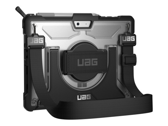 UAG Case for Microsoft Surface Go 3/Go 2/Go [10.5-inch] w/ Handstrap - Plasma Ice - Coque de protection pour tablette - robuste - caoutchouc - glacé - pour Microsoft Surface Go, Go 2, Go 3, Go 4