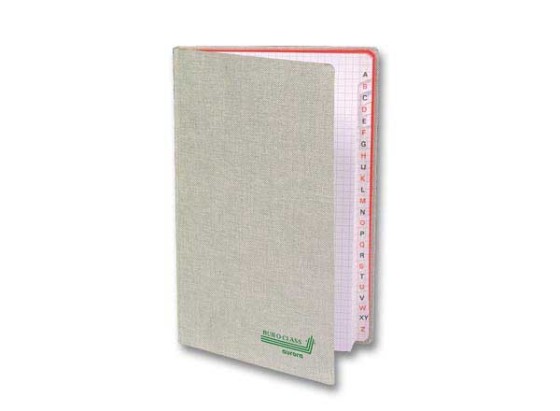 1 Répertoire toilé fil 14x22 cm, 5x5, 192 pages