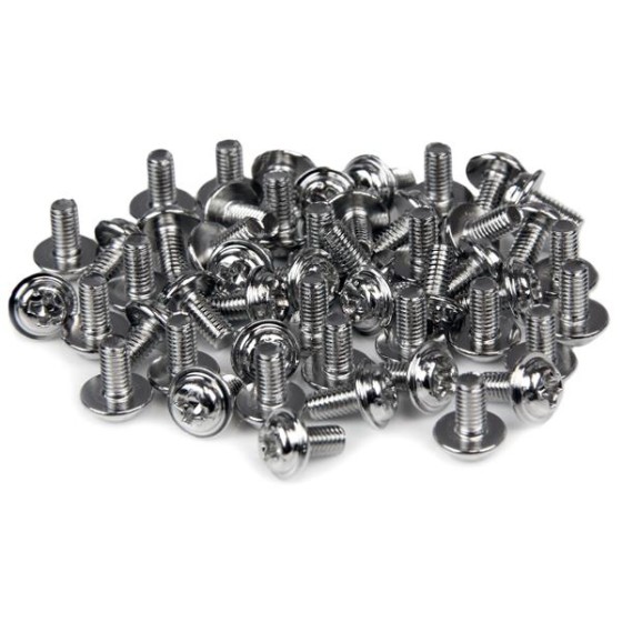 StarTech.com Vis de montage d'ordinateur à entretoise M3 x 6 mm - Kit de visserie - 6.3 mm (pack de 50) - pour P/N: PCSCREWKIT