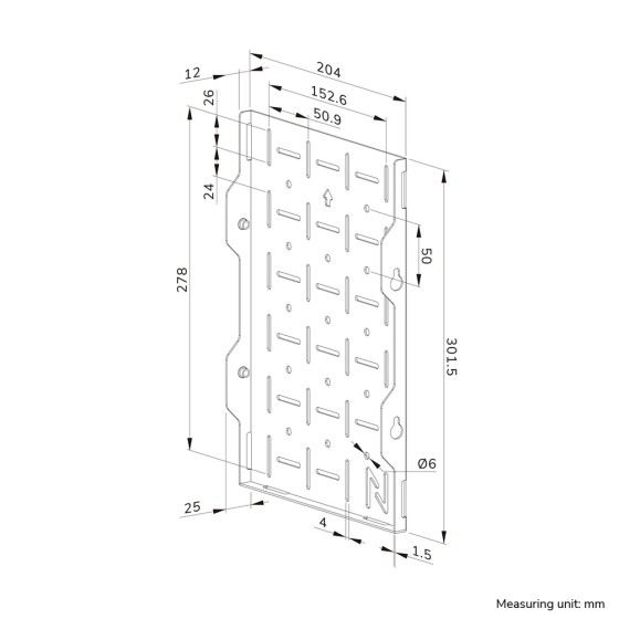 NEOMOUNTS AWL05-750BL Support pour matériel AV - universel