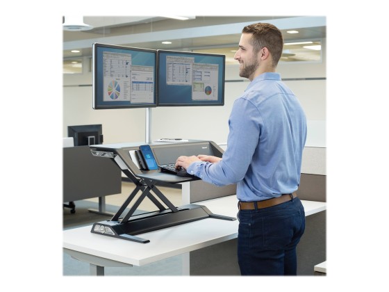 1 Bras porte-écran double Lotus - Fellowes
