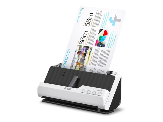 Epson DS-C330 Chargeur automatique de documents + Scanner à feuille 600 x 600 DPI A4 Noir, Blanc