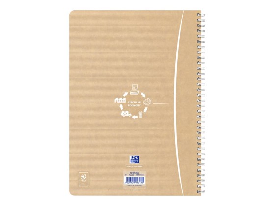 1 Cahier spirale Touareg A4 180 pages,5X5,90g