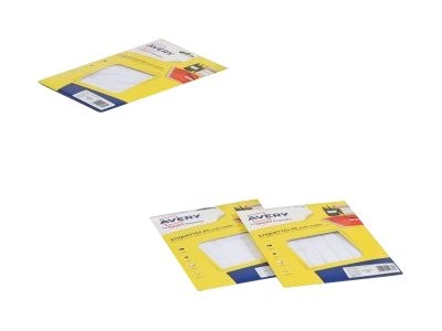 1 448 étiquettes multi, usages AVERY 48,5x18,5 mm, blanc