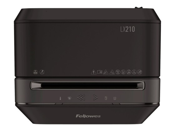 1 Destructeur FELLOWES LX210 23 L coupe croisée 16 feuilles