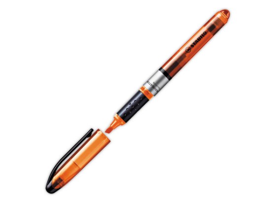 1 Surligneur à encre liquide STABILO Navigator -orange