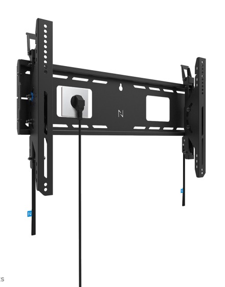 NEOMOUNTS WL35-750BL16 Support mural inclinable pour écran 42-86p- robuste - verrouillable - installation rapide - TÜV